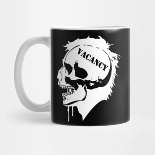 Cranial Vacancy logo white Mug